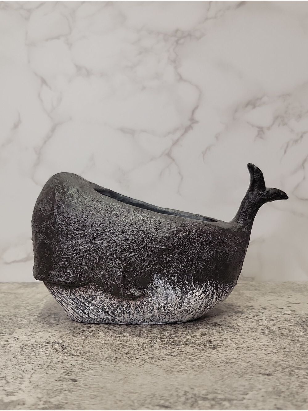 Whale Planter Goliath Unique Succulent Planter Pot with Drainage - Picture 5 of 12